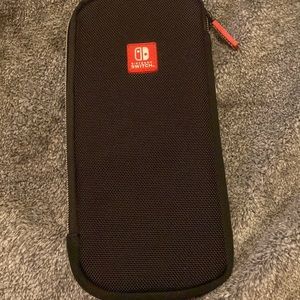 Nintendo switch case, first both sizes of switch. Very soft inside. Zipper case.